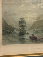Load image into Gallery viewer, Framed Etching Loch Oich with Invergarry Castle
