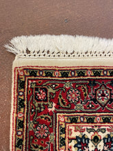Load image into Gallery viewer, Cream, Maroon and Navy Oriental Rug
