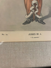 Load image into Gallery viewer, &quot;Judges No. 4&quot; Caricature Vanity Fair 1870, signed
