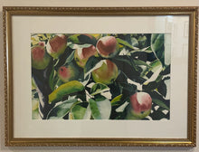 Load image into Gallery viewer, Gold Framed  Watercolor by  Lynn Miller, signed
