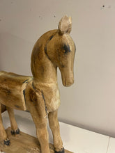 Load image into Gallery viewer, Folk Art Horse Sculpture
