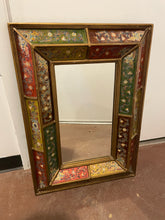 Load image into Gallery viewer, Peruvian Reverse Painted Mirror
