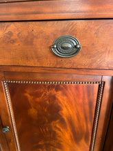 Load image into Gallery viewer, Empire Style Mahogany Server with  Carved Columns
