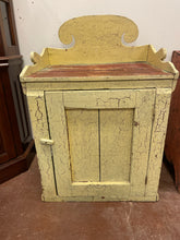 Load image into Gallery viewer, Custom Made Rustic Yellow Cabinet
