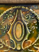 Load image into Gallery viewer, Framed Art Nouveau Tile
