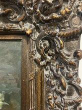 Load image into Gallery viewer, Large Original Oil of Flower Arrangement in Carved Frame by Hans Fischer, signed
