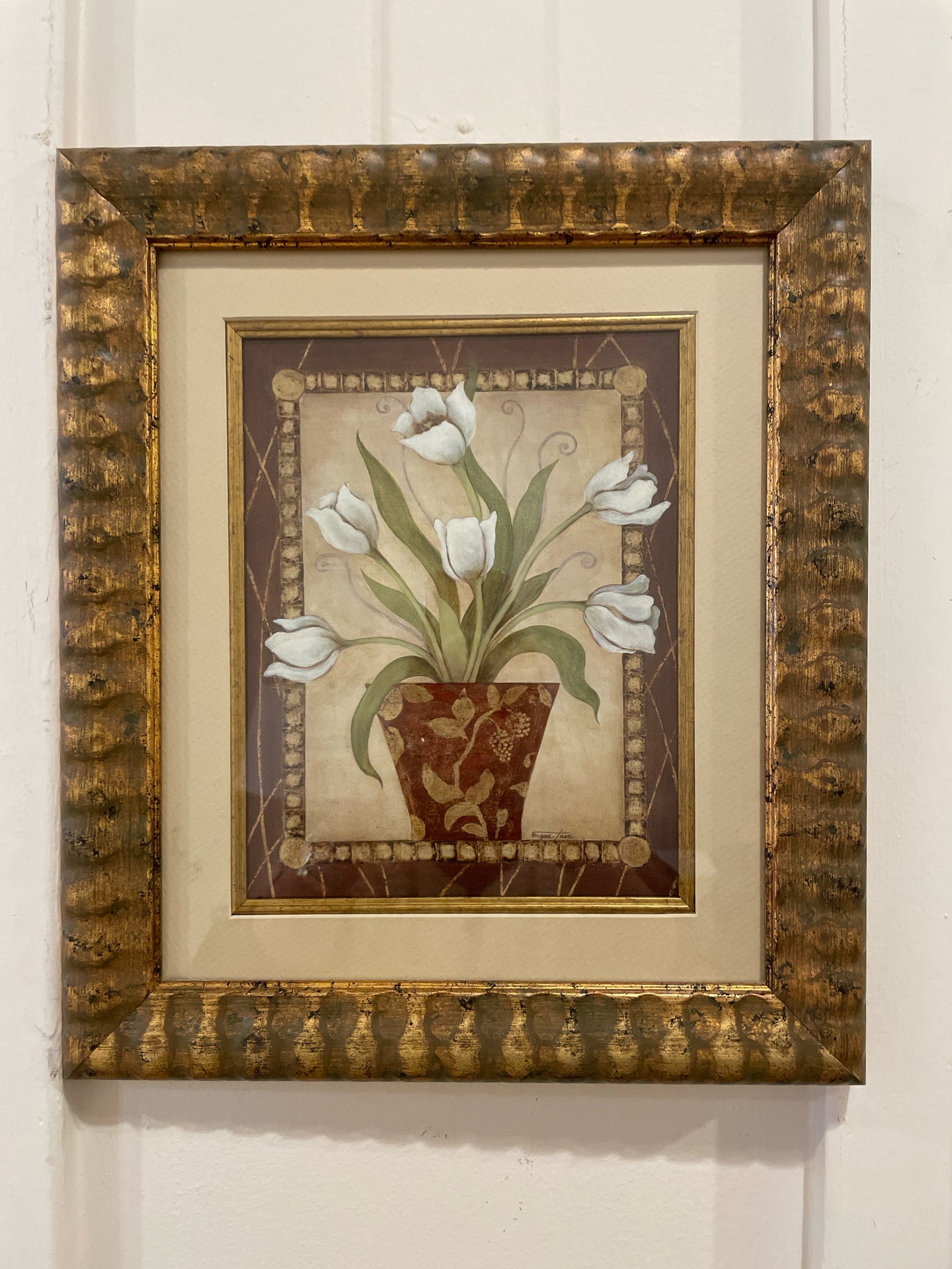 Tulip Revival Framed Print