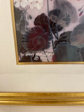 Load image into Gallery viewer, Geranium Print in Gold Frame  by Hsing Hua Chang, signed &amp; numbered
