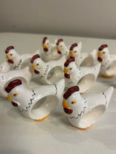 Load image into Gallery viewer, Twelve Turkey Napkin Rings

