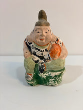 Load image into Gallery viewer, Vintage Japanese Tsuchi Ningyo Clay Doll Depicting the Deity Ebisu
