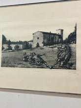 Load image into Gallery viewer, Framed Print "Casadonna" (Abruzzo, Italy) signed, numbered &amp; stamped
