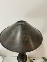 Load image into Gallery viewer, Pair of Metal Twisted Wood Lamps from Maitland -Smith
