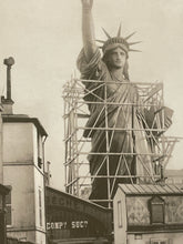 Load image into Gallery viewer, Framed Print Statue of Liberty Under Construction in Paris
