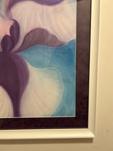Load image into Gallery viewer, Framed Art Print &quot;Iris Series&quot; by Helene Platt, signed
