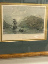 Load image into Gallery viewer, Framed Etching Loch Oich with Invergarry Castle
