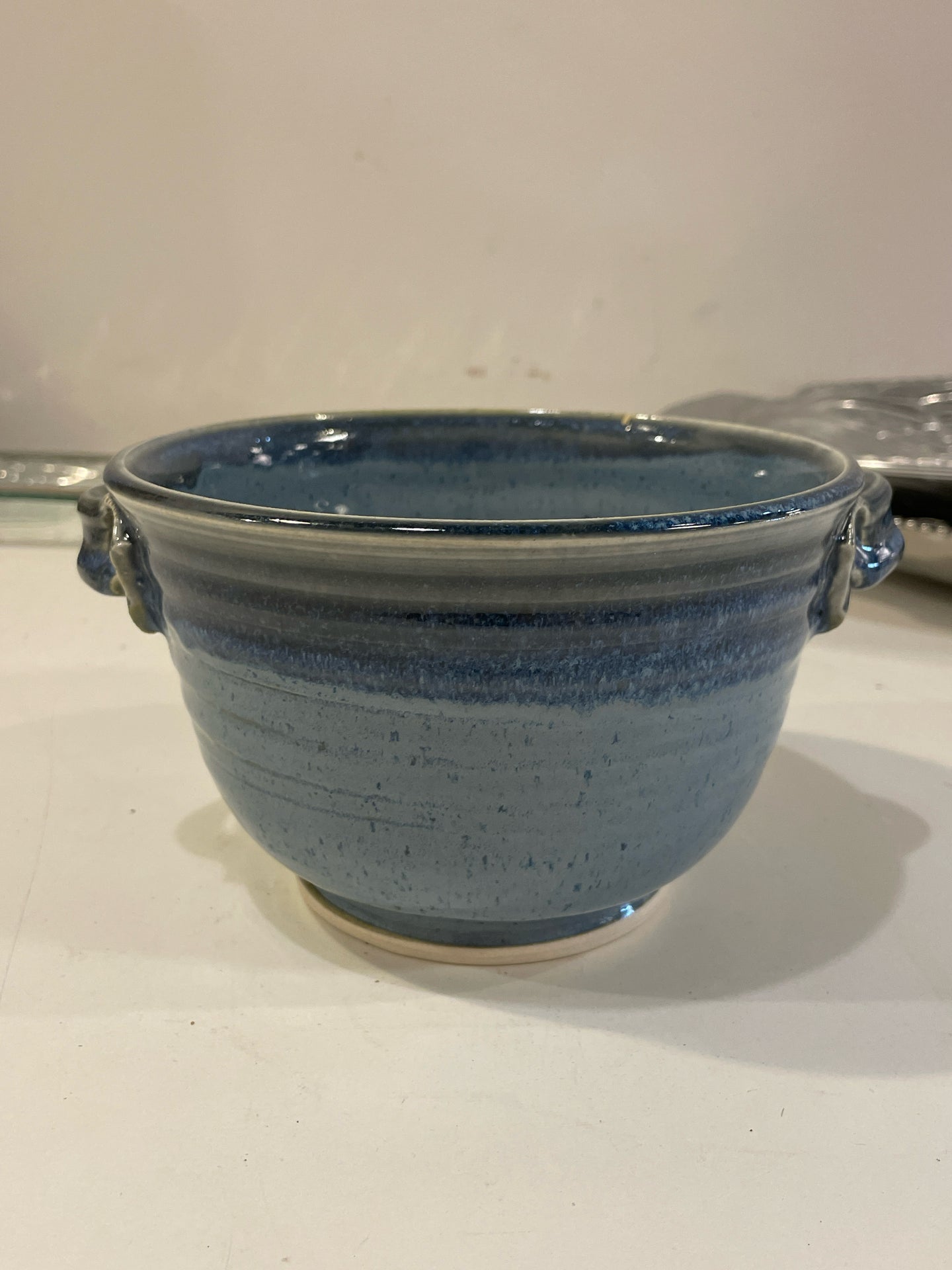 Blue Pottery Bowl