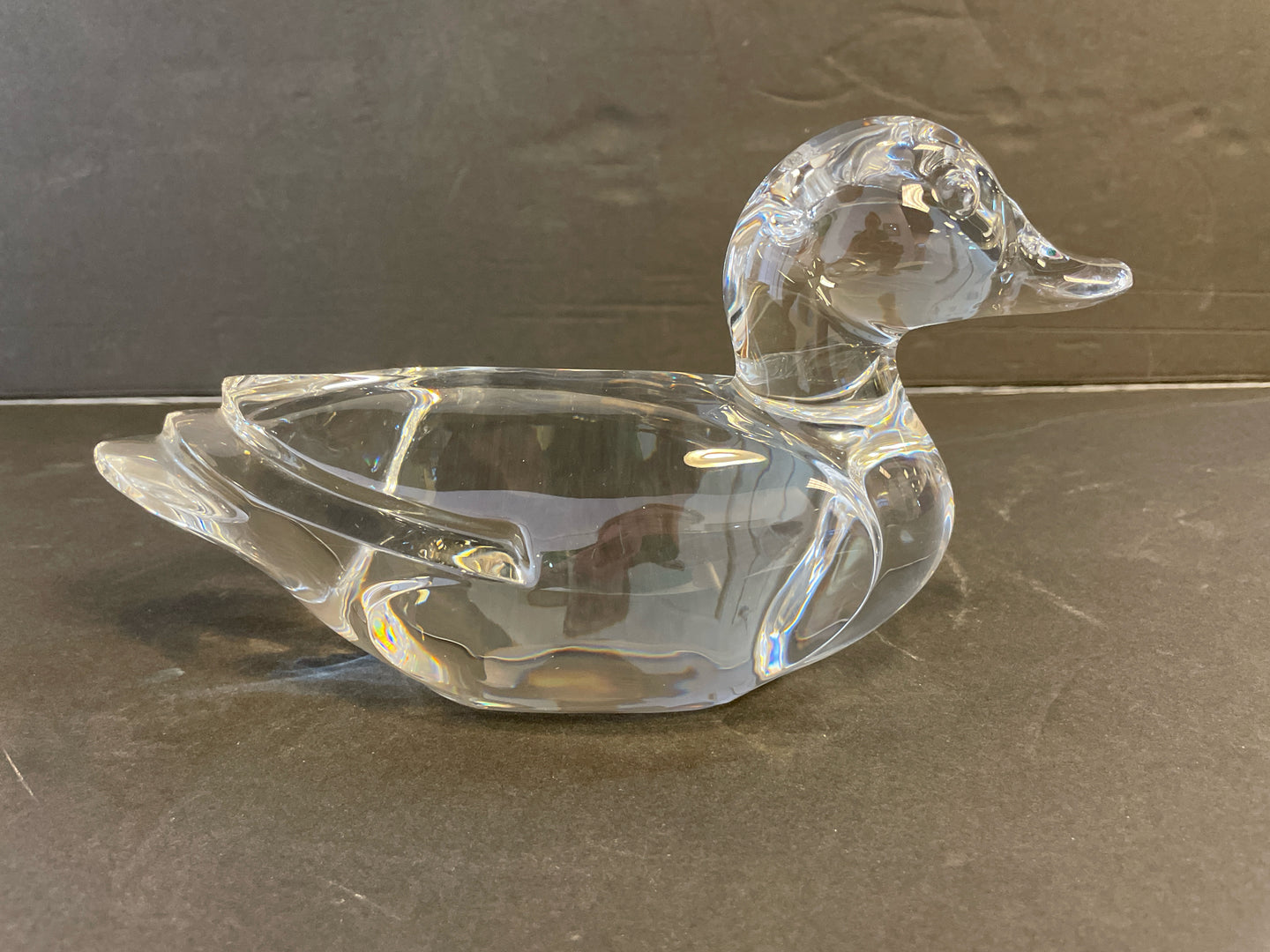 Crystal Duck from Val St. Lambert