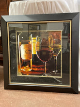 Load image into Gallery viewer, Framed Red Wine Art Print
