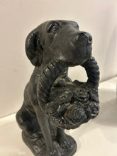 Load image into Gallery viewer, Resin Black Labrador Statue
