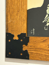 Load image into Gallery viewer, Framed Print of  Traditional Japanese Paper Cutting Art

