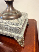 Load image into Gallery viewer, Pair of Metal Twisted Wood Lamps from Maitland -Smith
