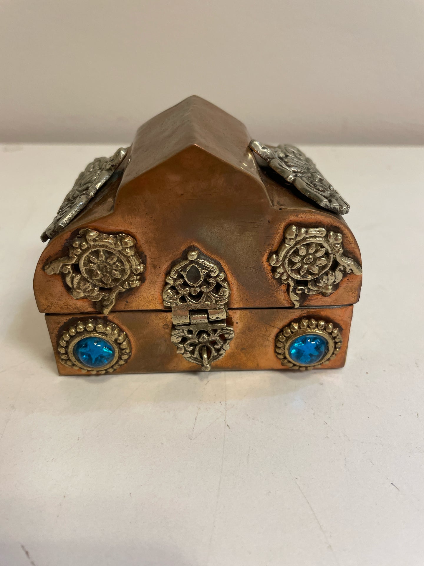 Copper and Brass Trinket Box