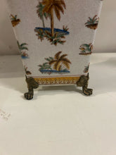 Load image into Gallery viewer, Brass Footed Planter
