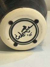 Load image into Gallery viewer, Blue Glazed Vessel/Vase, signed

