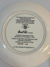 Load image into Gallery viewer, Norman Rockwell "Marshall Field's Clock" Plate
