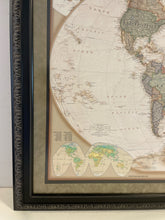 Load image into Gallery viewer, Framed National Geographic &quot;The World&quot;  Print
