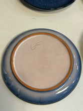 Load image into Gallery viewer, Set of 4 Blue Speckled Salad Plates

