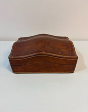 Load image into Gallery viewer, Vintage Leather Jewelry Box/Storage Box  made in Italy
