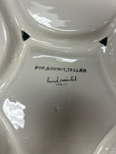 Load image into Gallery viewer, Vintage Hand Painted Divided Tray made in Italy for Bonwit Teller
