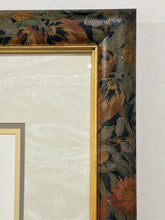 Load image into Gallery viewer, Framed Botanical in Painted Floral Frame
