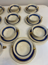 Load image into Gallery viewer, 11 Continental Marie Antoinette Footed Bowls &amp; 10 Saucers from Rosenthal China
