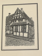 Load image into Gallery viewer, Vintage Framed  Kongstad Print III

