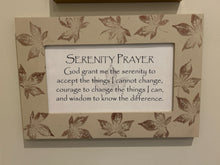 Load image into Gallery viewer, &quot;Serenity Prayer&quot; Wall Decor
