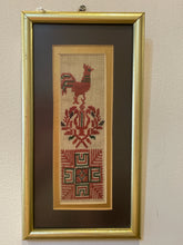 Load image into Gallery viewer, Framed Textile Art
