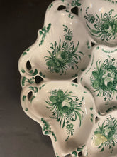 Load image into Gallery viewer, Vintage Hand Painted Divided Tray made in Italy for Bonwit Teller
