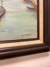 Load image into Gallery viewer, Vintage Original Oil of Venetian Canal Scene, signed
