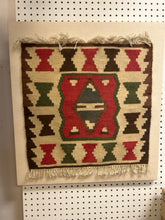 Load image into Gallery viewer, Hand Woven Native American Rug Mounted
