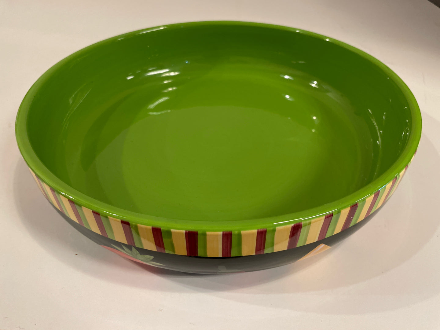 Colorful Serving Bowl from Crate & Barrel