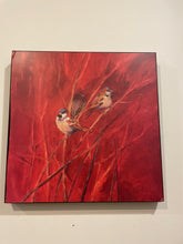 Load image into Gallery viewer, Art Print of Sparrow on Board

