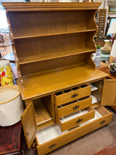 Load image into Gallery viewer, 4 Drawer &amp; 2 Door Buffet from Colby&#39;s Furniture. Includes 3 Shelf Hutch
