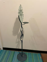 Load image into Gallery viewer, Iron Garden Art with Candle Tray
