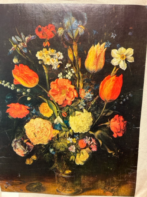 Reproduction Floral Still Life  by Jan Brueghel Museo, Del Prado Spain
