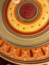 Load image into Gallery viewer, Yellow, Green and Orange Large Serving Plate  from Pier 1

