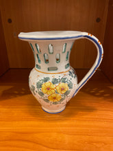 Load image into Gallery viewer, Yellow Floral Pitcher, made in Italy
