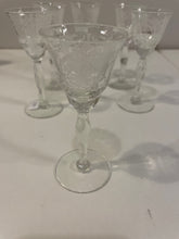 Load image into Gallery viewer, Set of 6 Cordial Glasses
