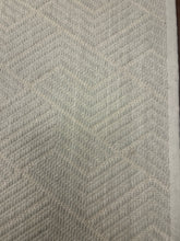 Load image into Gallery viewer, Cream Wool Area Rug in Herringbone Pattern

